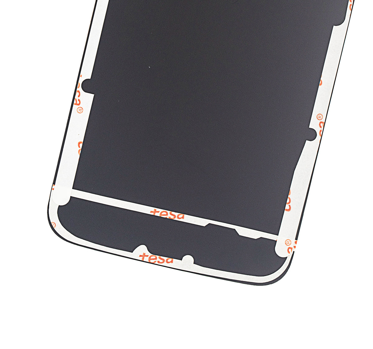 Replacement Back Cover Glass Compatible For Samsung Galaxy S6 Edge (No Logo) (Vemake) (Black Sapphire)