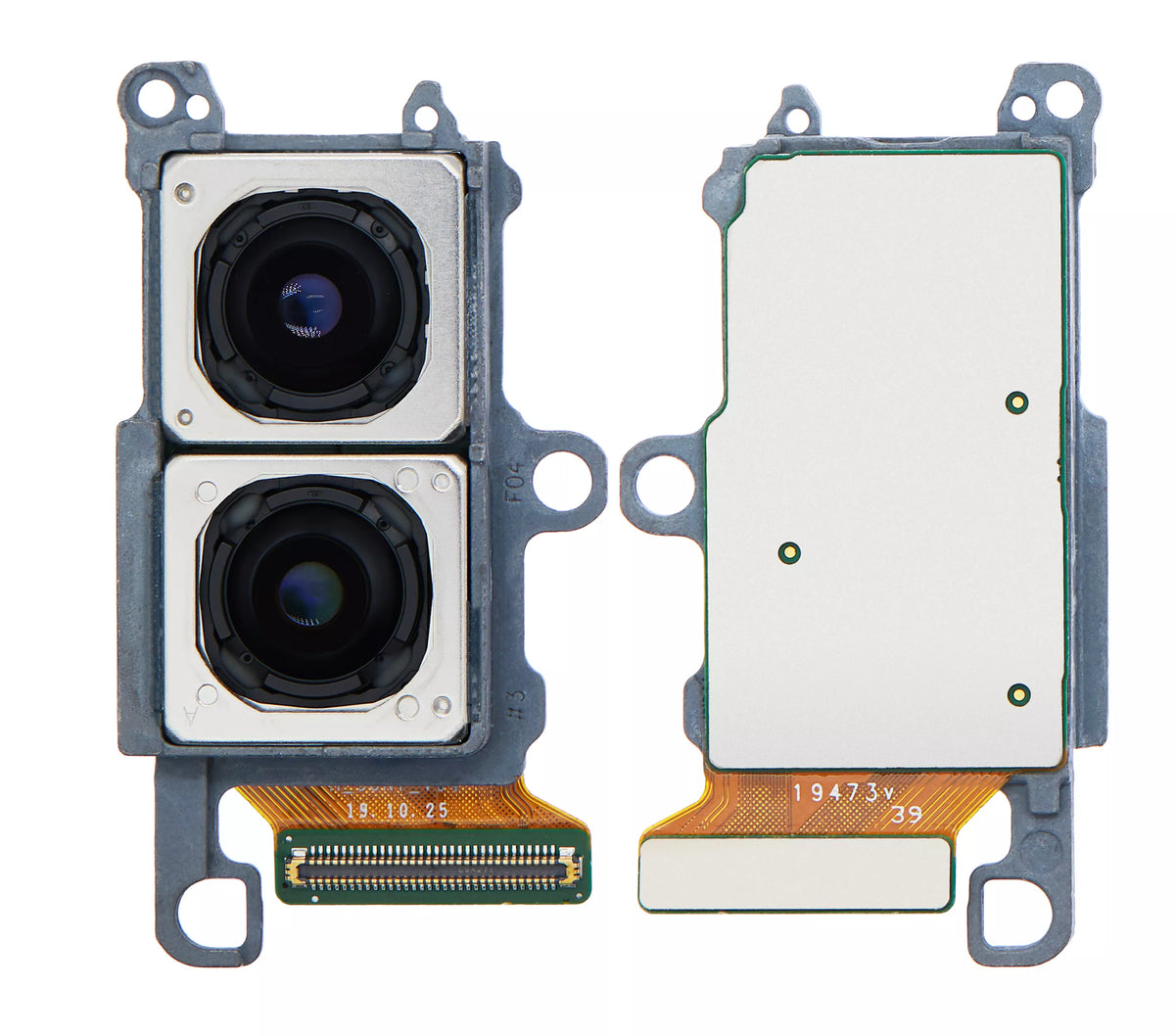 Back Camera Replacement (Wide Angle & Telephoto) Compatible For Samsung Galaxy S20 5G (US Version) (Service Pack)