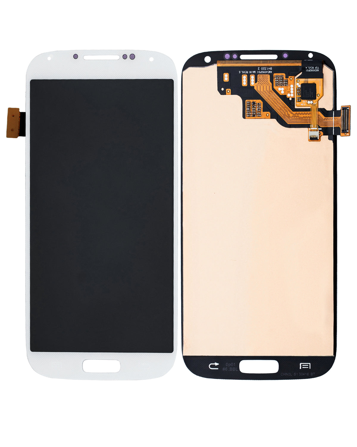 Replacement OLED Assembly Without Frame Compatible For Samsung Galaxy S4 (Refurbished) (White)