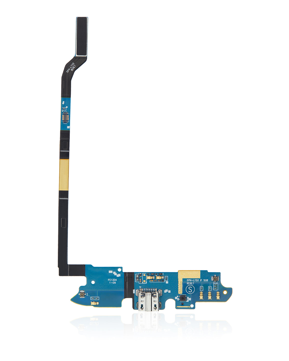 Replacement Charging Port Flex Cable Compatible For Samsung Galaxy S4 (L720) (Sprint)