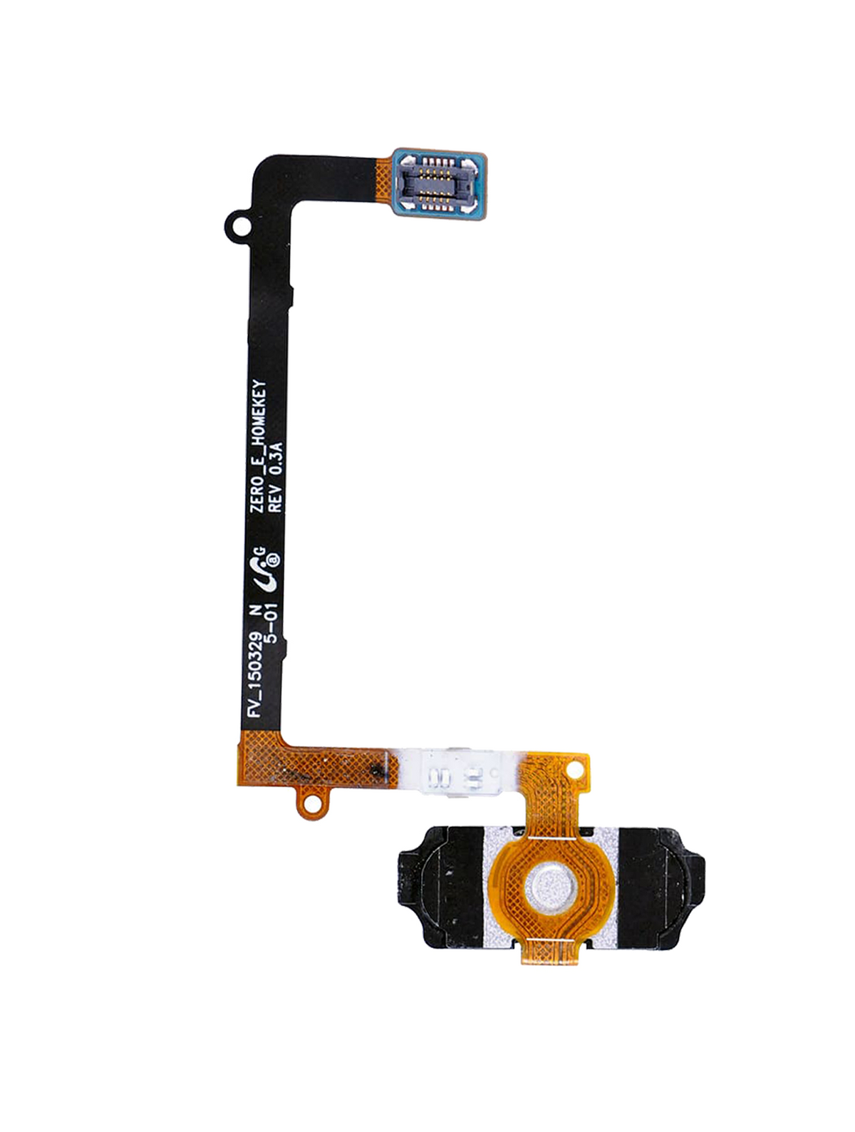 Replacement Home Button With Flex Cable Compatible For Samsung Galaxy S6 Edge (Blue)