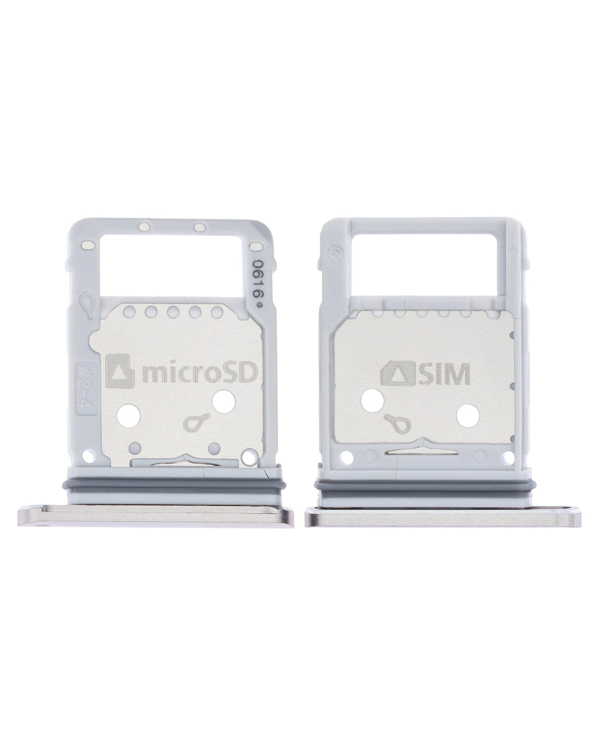 Single Sim Card Tray Compatible For Samsung Galaxy S7 Active Replacement (Sandy Gold)