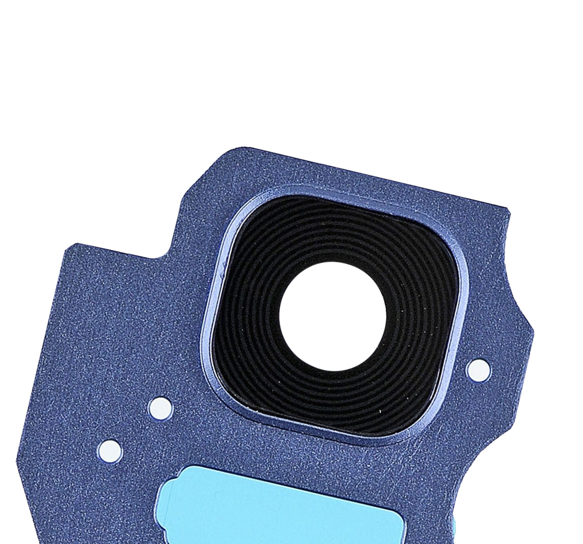 Back Camera Lens With Bezel Ring Compatible For Samsung Galaxy S8 Plus Replacement (Blue)