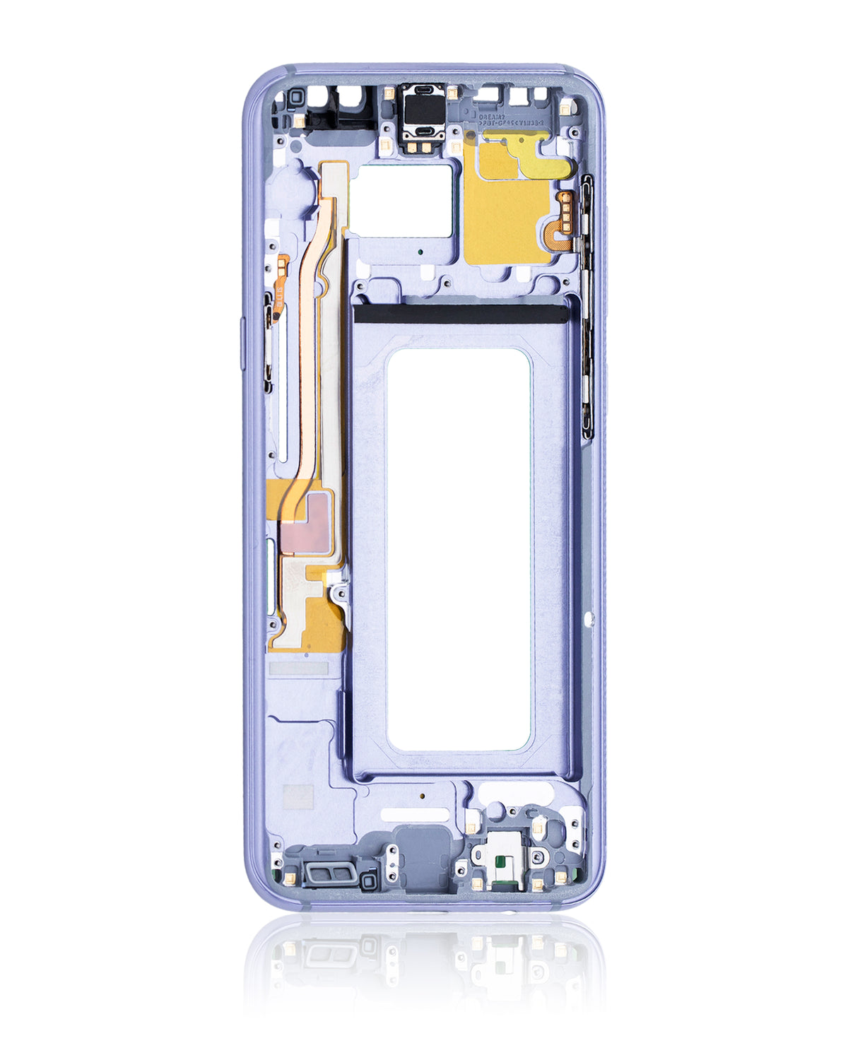 Mid-Frame Housing Compatible For Samsung Galaxy S8 Plus Replacement (With Small Parts) (Orchid Gray)