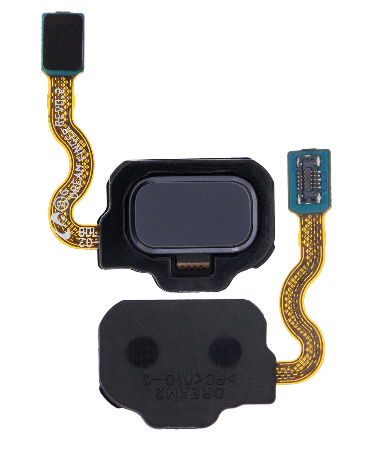 Fingerprint Reader With Flex Cable Replacement Compatible For Samsung Galaxy S8 / S8 Plus (Orchid Gray) (Service Pack)