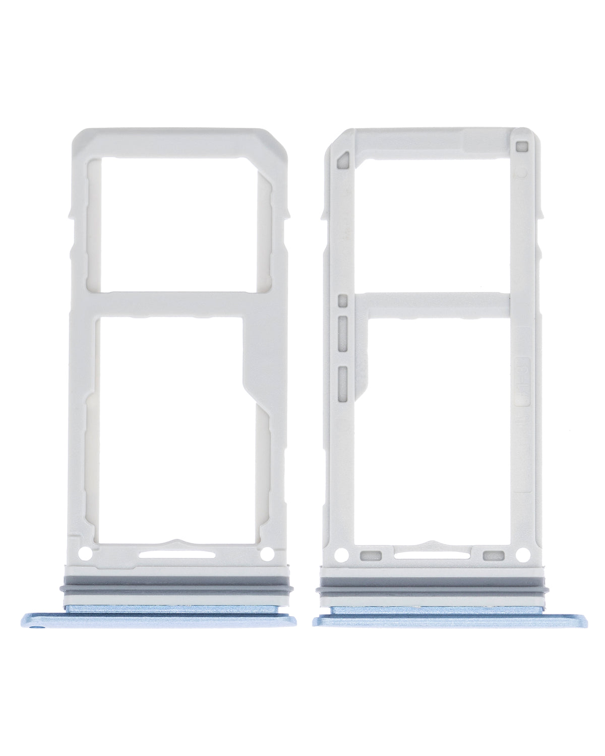 Replacement Dual Sim Card Tray Compatible For Samsung Galaxy S8 / S8 Plus (Coral Blue)