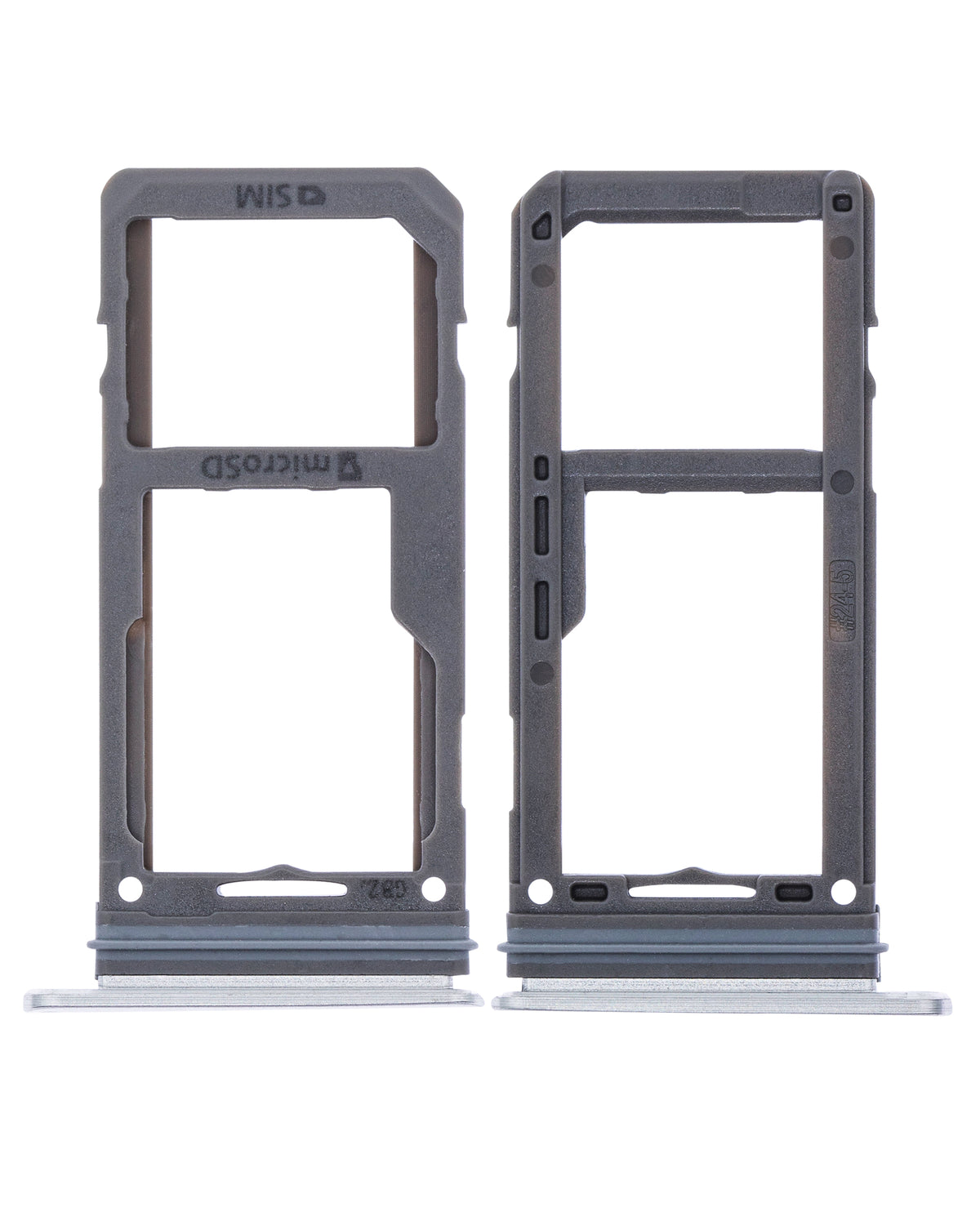 Replacement Dual Sim Card Tray Compatible For Samsung Galaxy S8 / S8 Plus (Arctic Silver)