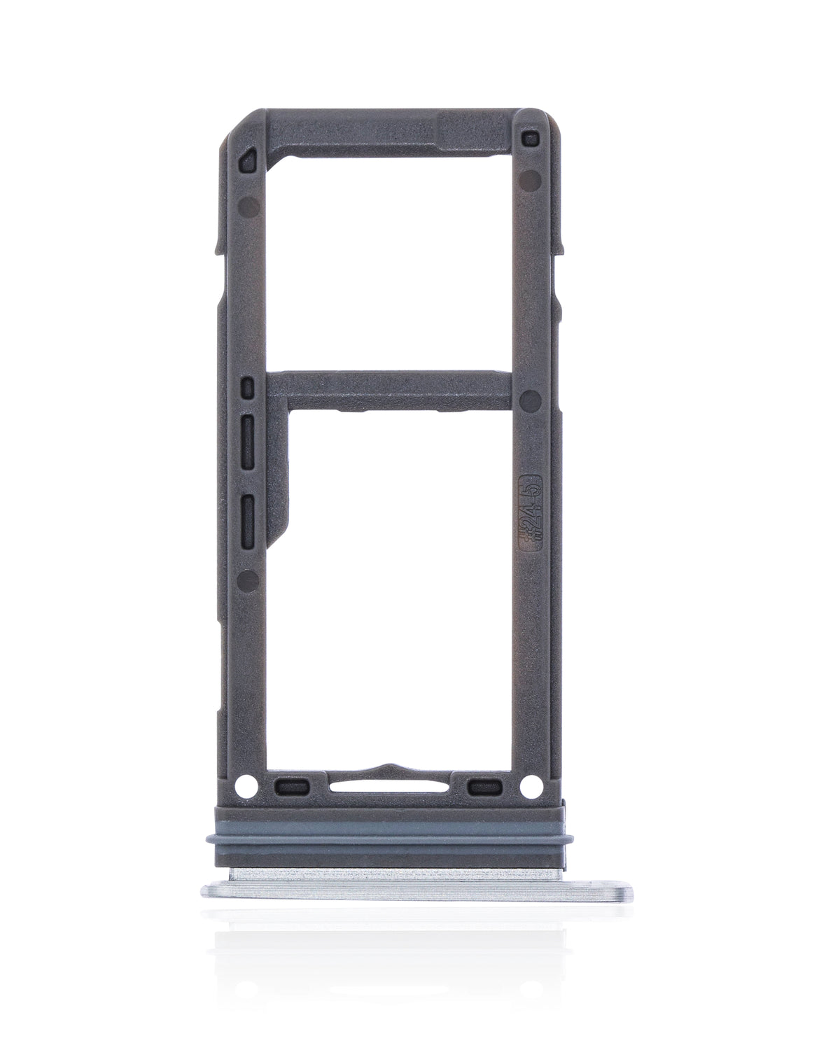 Replacement Dual Sim Card Tray Compatible For Samsung Galaxy S8 / S8 Plus (Arctic Silver)