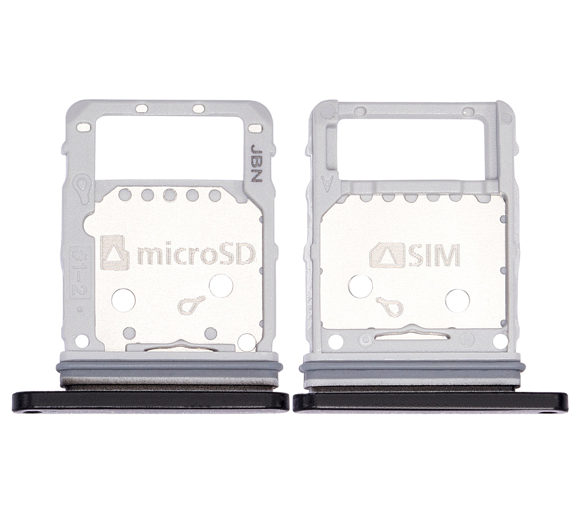 Single Sim Card Tray Compatible For Samsung Galaxy S8 Active Replacement (Meteor Gray)