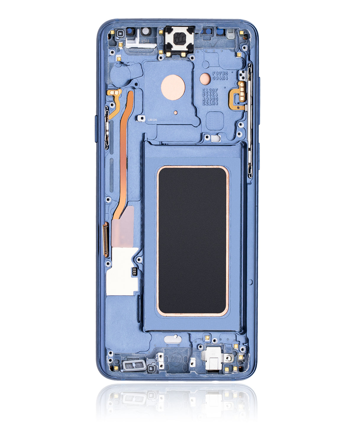 Replacement OLED Assembly With Frame Compatible For Samsung Galaxy S9 Plus (Refurbished) (Coral Blue)
