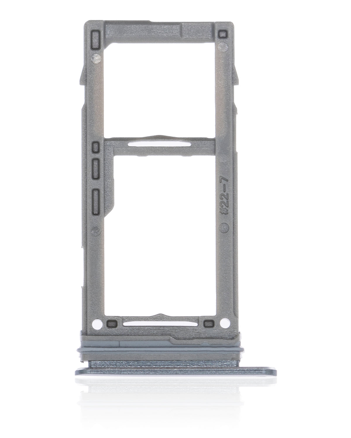 Single Sim Card Tray Compatible For Samsung Galaxy S9 / S9 Plus Replacement (Titanium Gray)