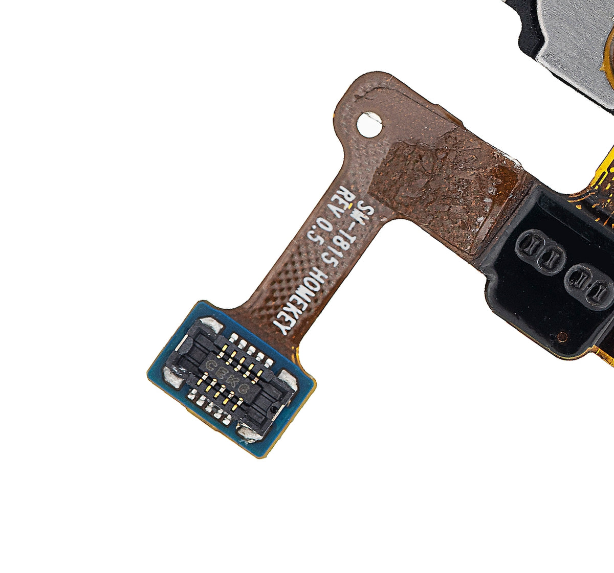 Home Button With Flex Cable Compatible For Samsung Galaxy Tab S2 9.7" (T810 / T813 / T815 / T817 / T819) (2015) (Black)