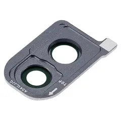 Back Camera Glass Lens and Cover Bezel Compatible For Samsung Galaxy A40 (A405 / 2019) (Black)