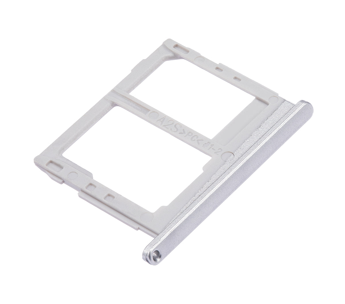 Sim Card Tray Compatible For Samsung Galaxy Tab A 8.0" (2017) (T385 / T387) (Cellular Version) (Silver)