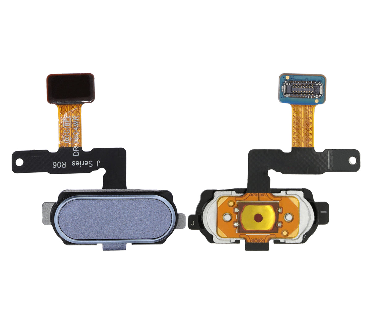 Fingerprint Reader With Flex Cable Compatible For Samsung Galaxy J7 Pro (J730 / 2017) (Blue / Gray)