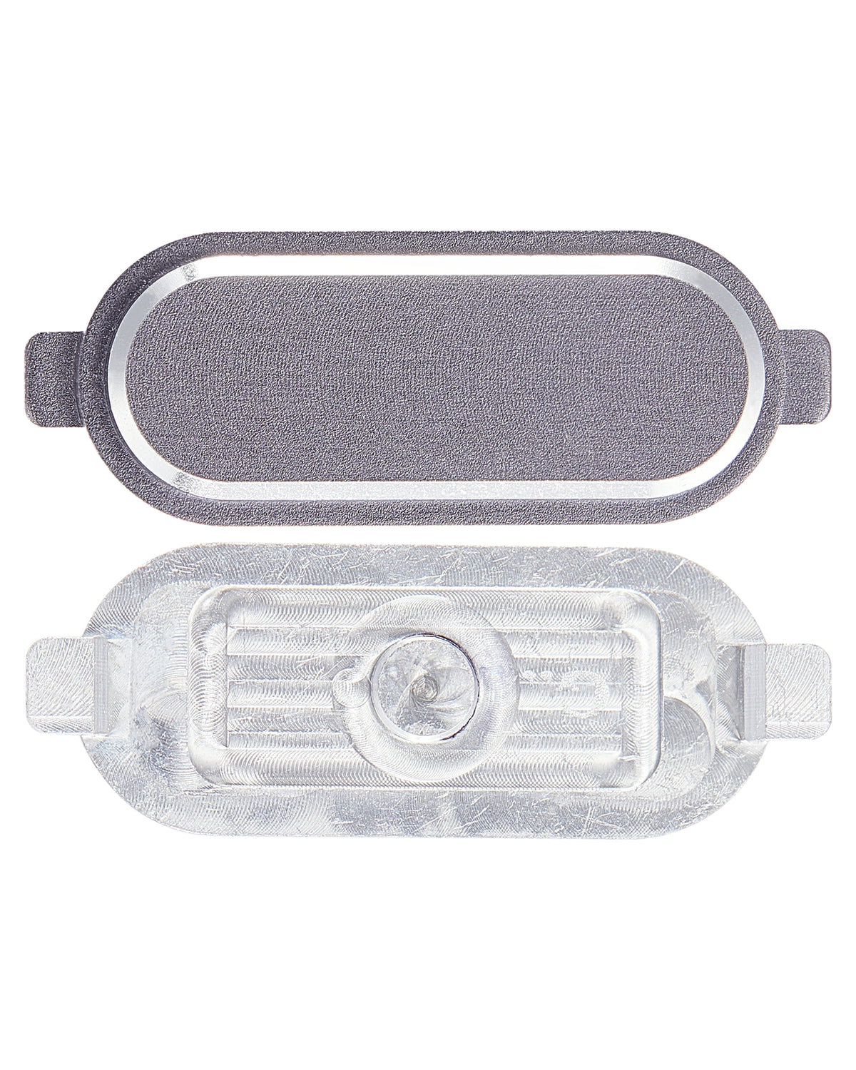 Home Button Compatible For Samsung Galaxy J3 Emerge (J327 / 2017) / J7 Perx (J727 / 2017) (Silver / Gray)