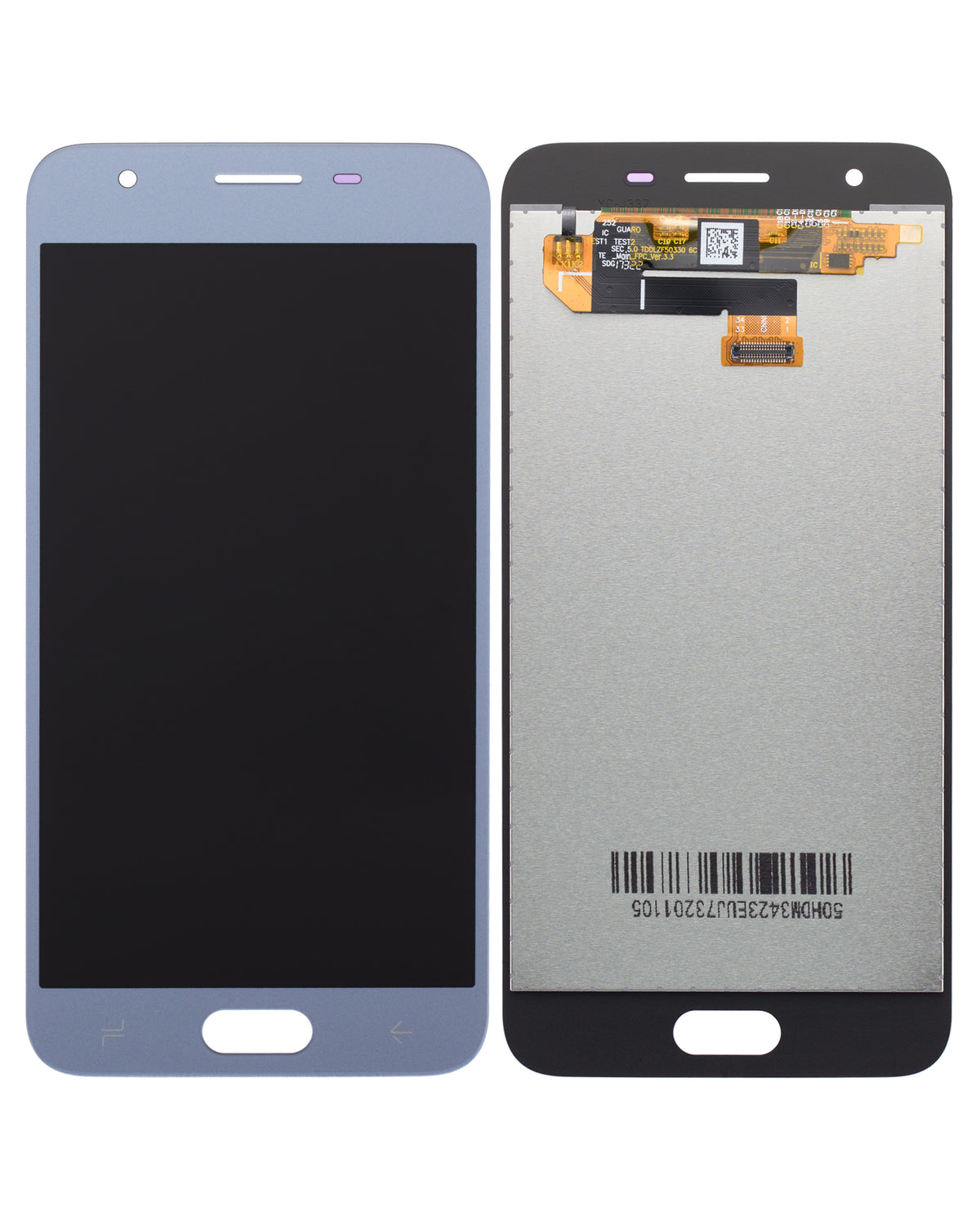 LCD Assembly Without Frame Compatible For Samsung Galaxy J3 Star / Aura / Amp Prime 3 (J337 / 2018) (Refurbished) (Blue)
