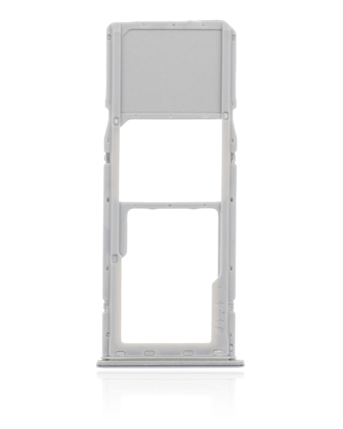 Single Sim Card Tray Compatible For Samsung Galaxy A20 (A205 / 2019) / A30 (A305 / 2019) / A50 (A505 / 2019) (Silver)