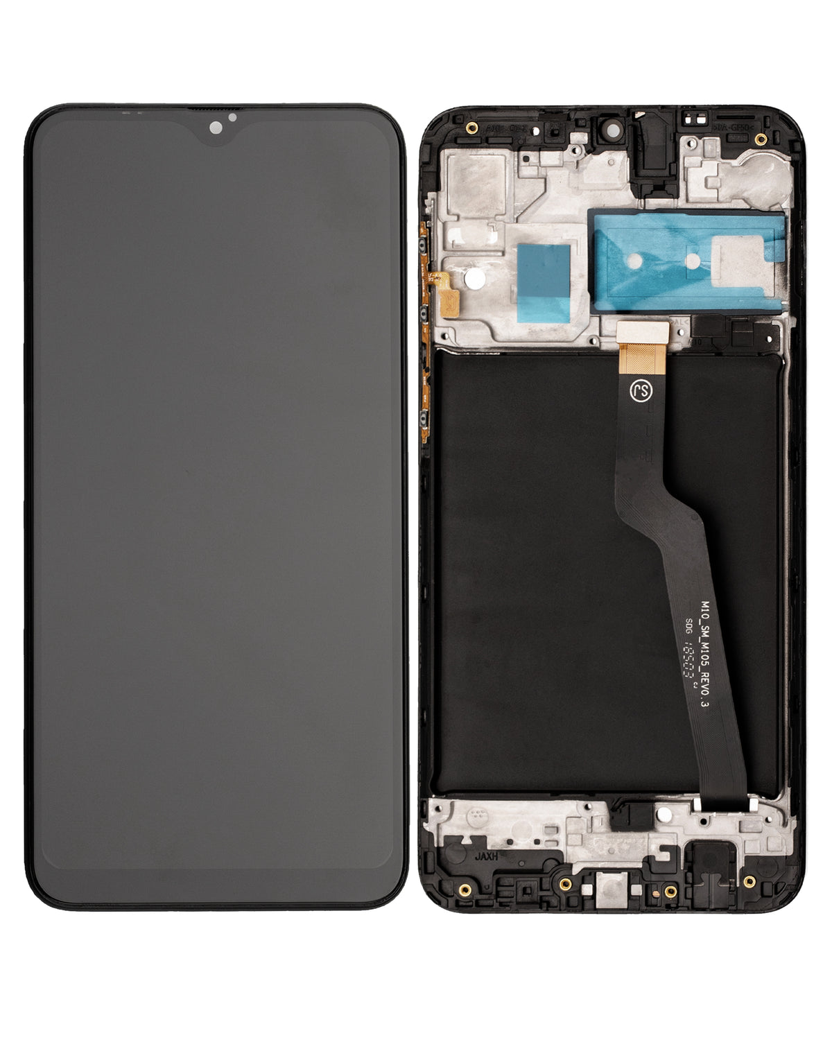 LCD Assembly With Frame Compatible For Samsung Galaxy A10 (A105 / 2019) (Single Card Version) (Vemake) (All Colors)