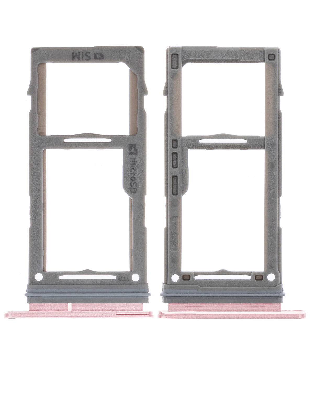 Single Sim Card Tray Replacement Compatible For Samsung Galaxy S10 / S10 Plus / S10E (Flamingo Pink)