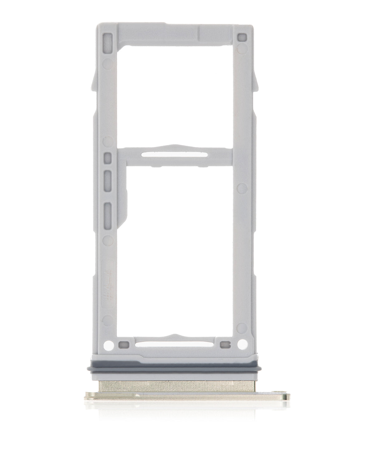 Dual Sim Card Tray Replacement Compatible For Samsung Galaxy S10 / S10 Plus / S10E (Canary Yellow)