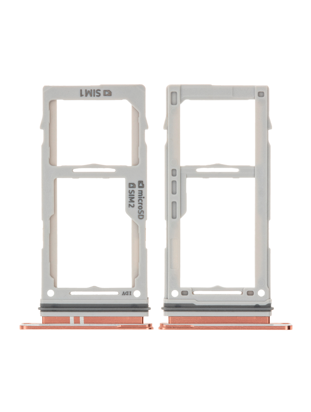 Dual Sim Card Tray Compatible For Samsung Galaxy S10 / S10 Plus / S10E Replacement by Macfactory.Store(Flamingo Pink)