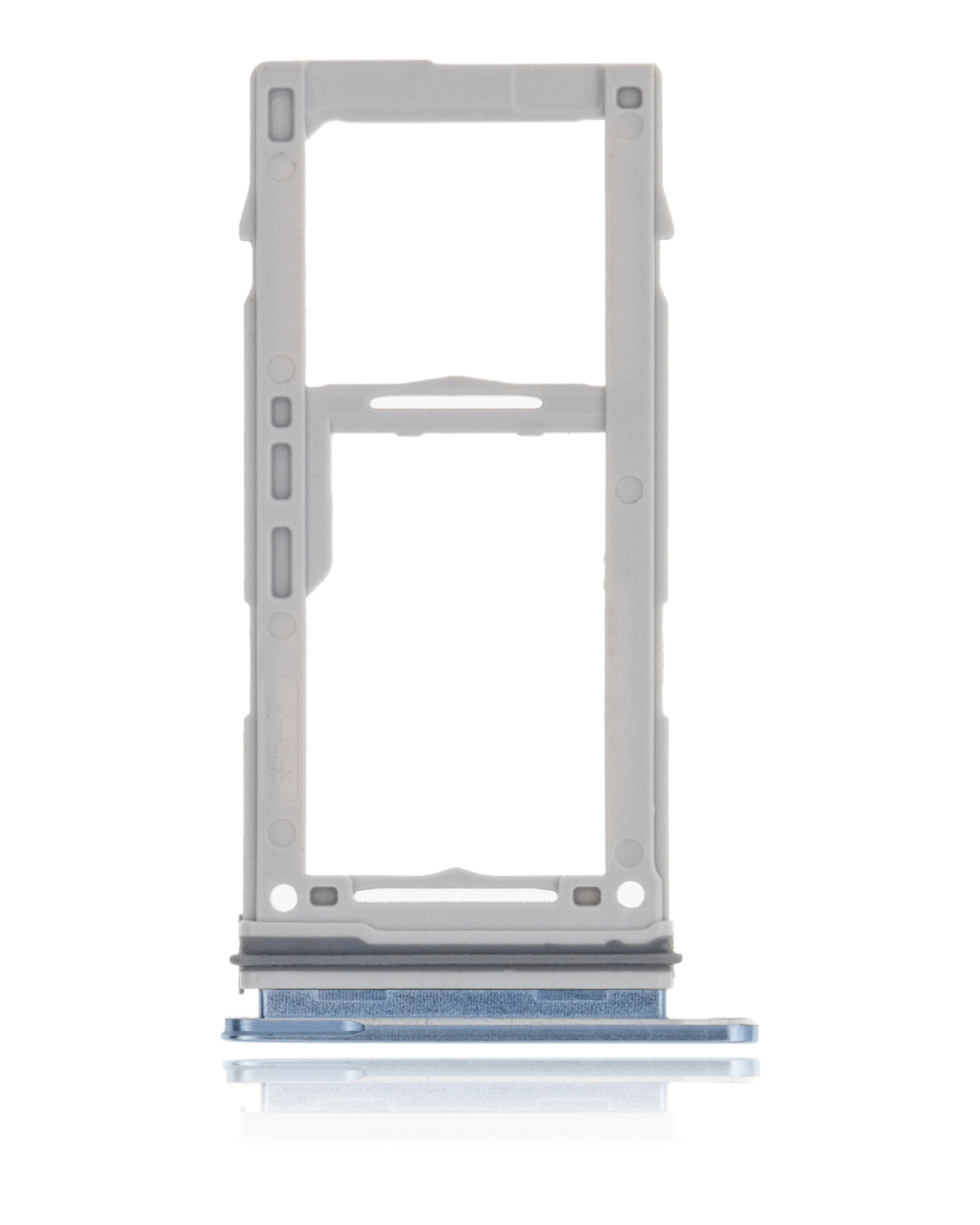 Dual Sim Card Tray Compatible For Samsung Galaxy S10 / S10 Plus / S10E Replacement (Prism Blue)