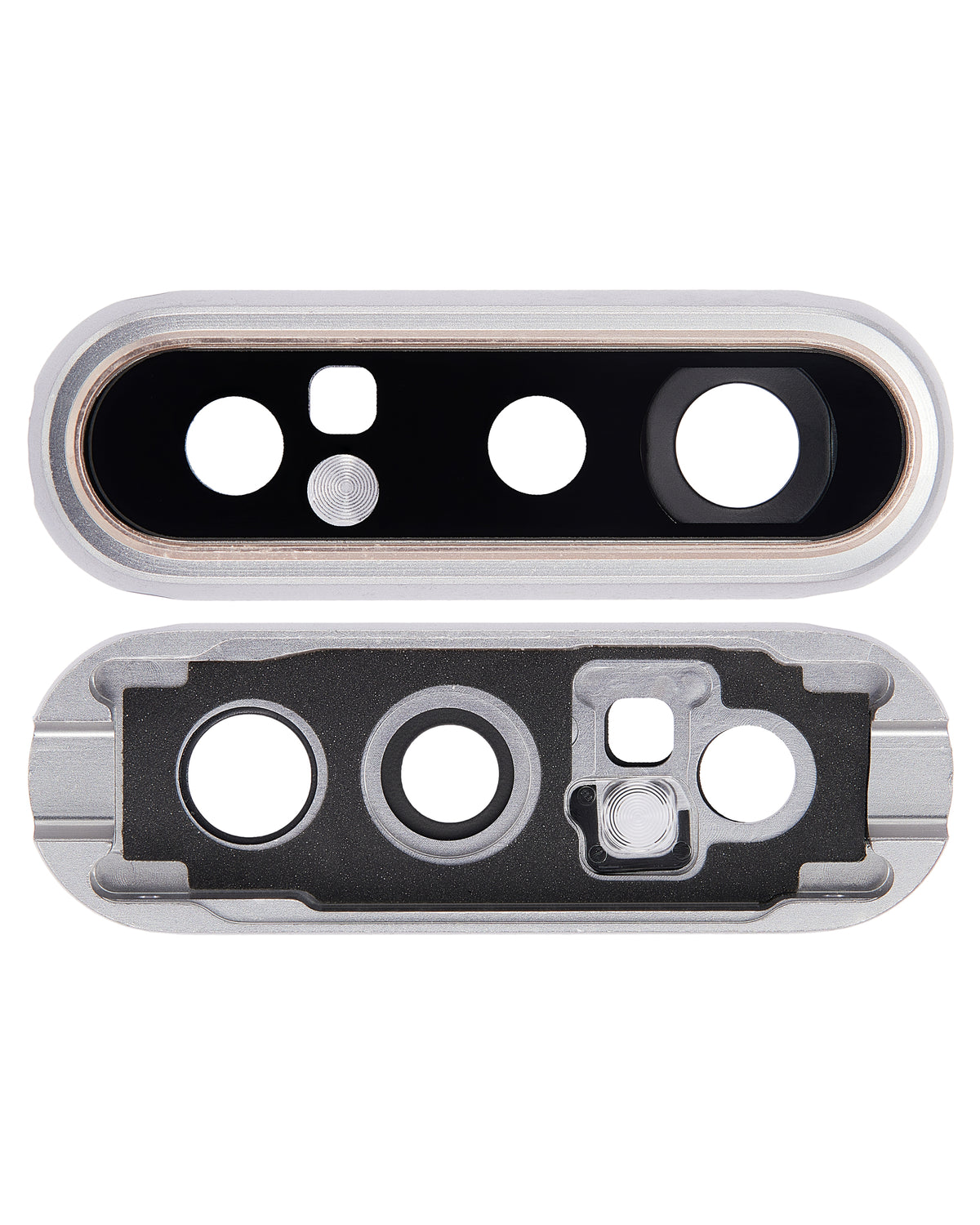 Replacement Back Camera Lens With Bracket / Bezel Compatible For Samsung Galaxy A80 (A805 / 2019) (Ghost White)