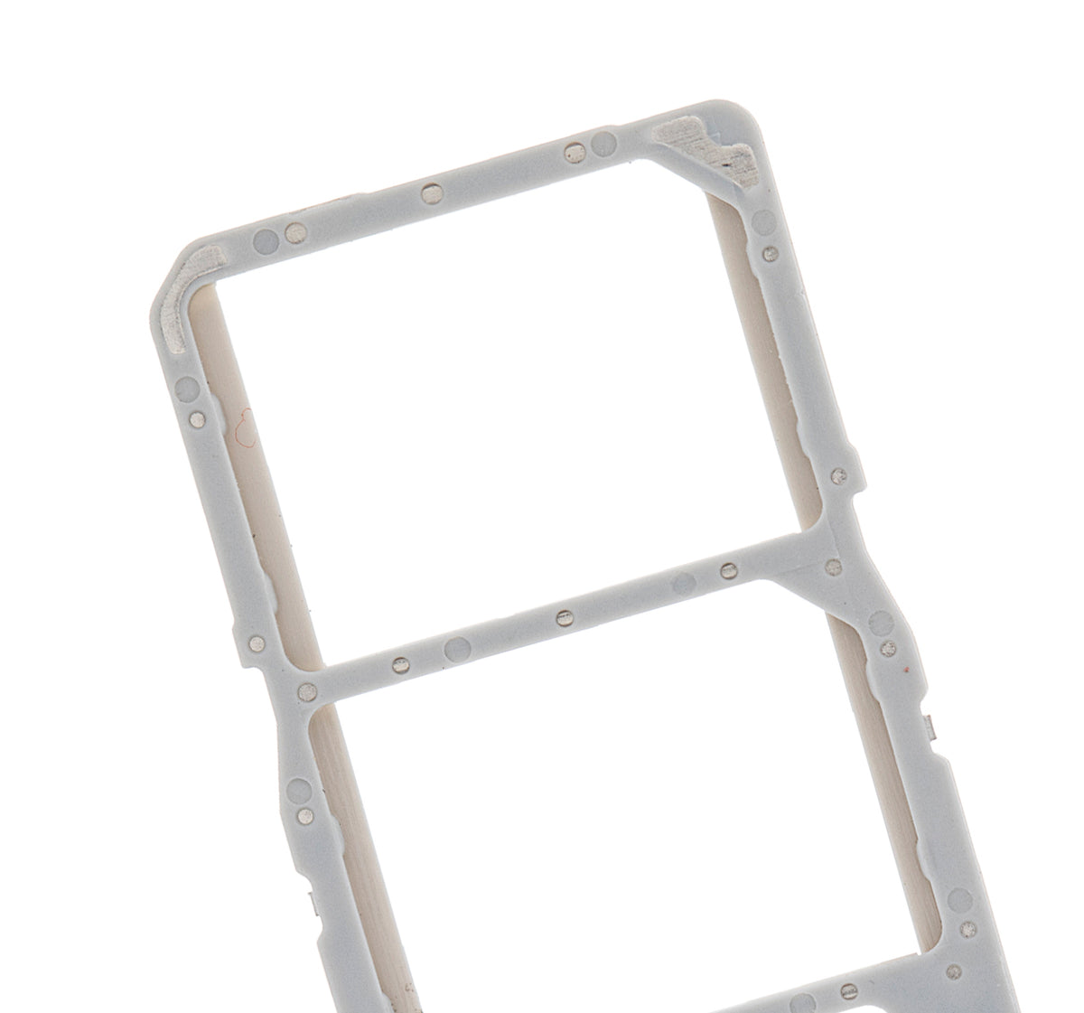 Dual Sim Card Tray Replacement Compatible For Samsung Galaxy A51 4G (A515 / 2019) (Prism Crush White)