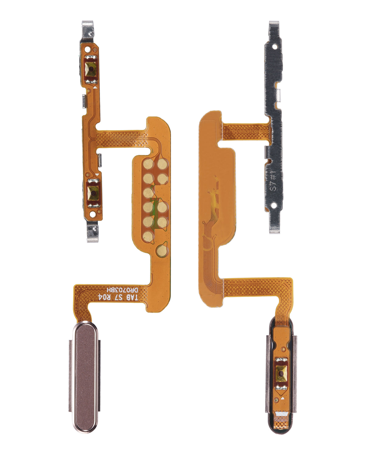 Power & Fingerprint Reader With Flex Cable Compatible For Samsung Galaxy Tab S7 11" (T870 / T875 / T876) (2020) (Mystic Bronze)
