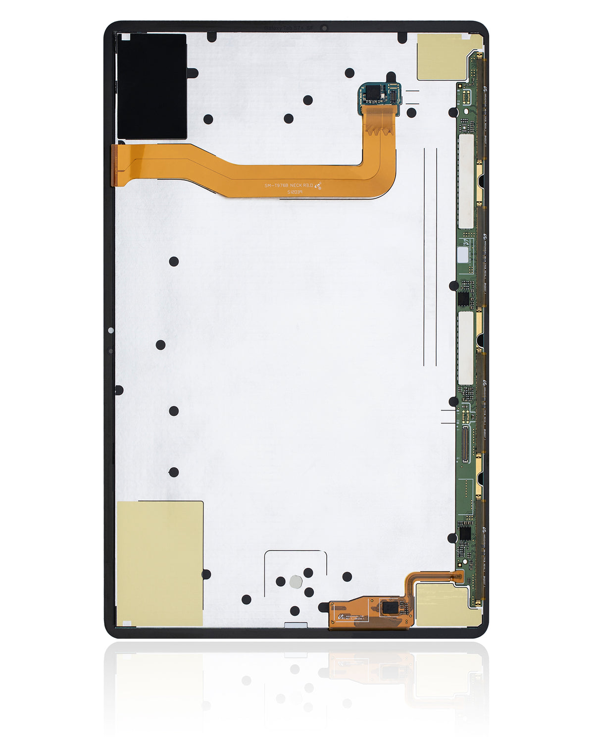 OLED Assembly Without Frame Compatible For Samsung Galaxy Tab S7 Plus 12.4" (T970 / T975 / T976) (2020) (Refurbished) (Black)