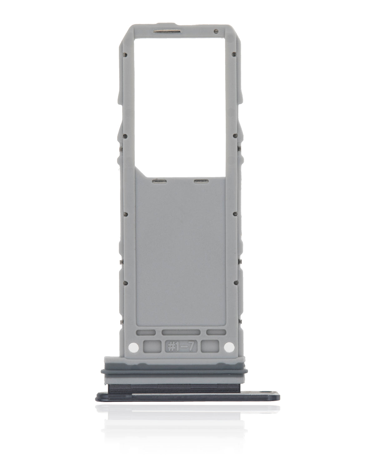 Single Sim Card Tray Replacement Compatible For Samsung Galaxy Note 10 (Aura Black)