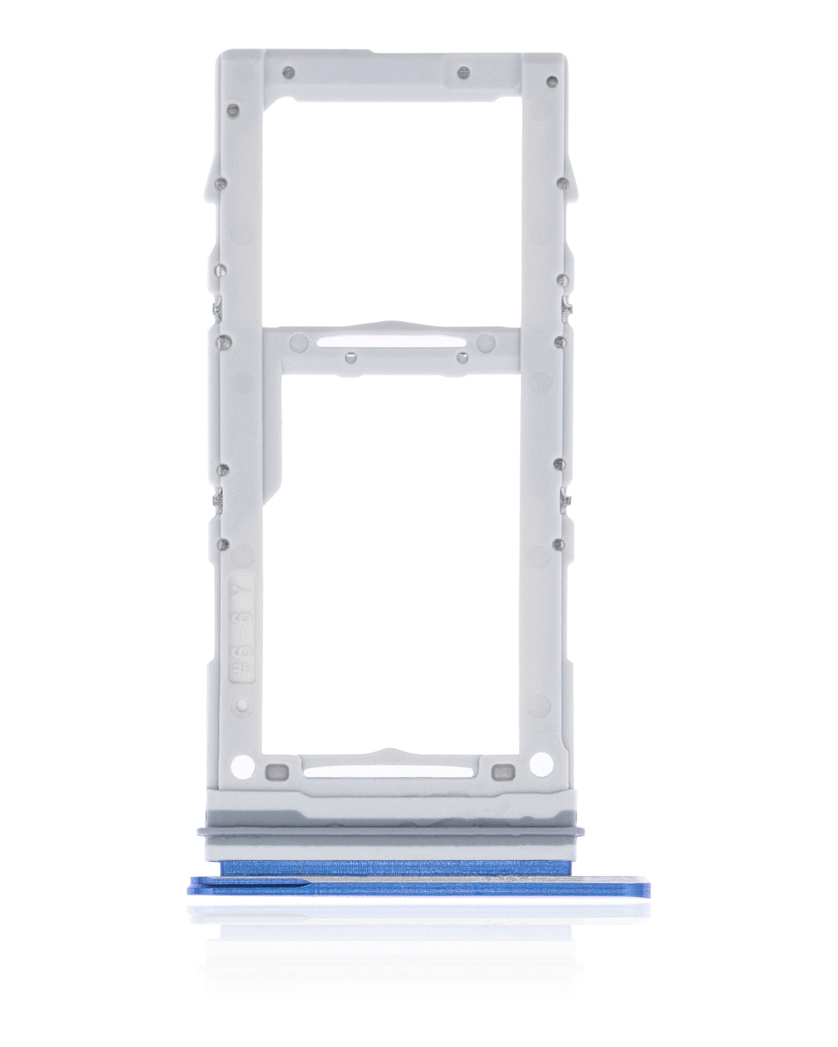 Dual Sim Card Tray Compatible For Samsung Galaxy S20 / S20 Plus / S20 Ultra 5G Replacement by Macfactory.Store (Aura Blue)