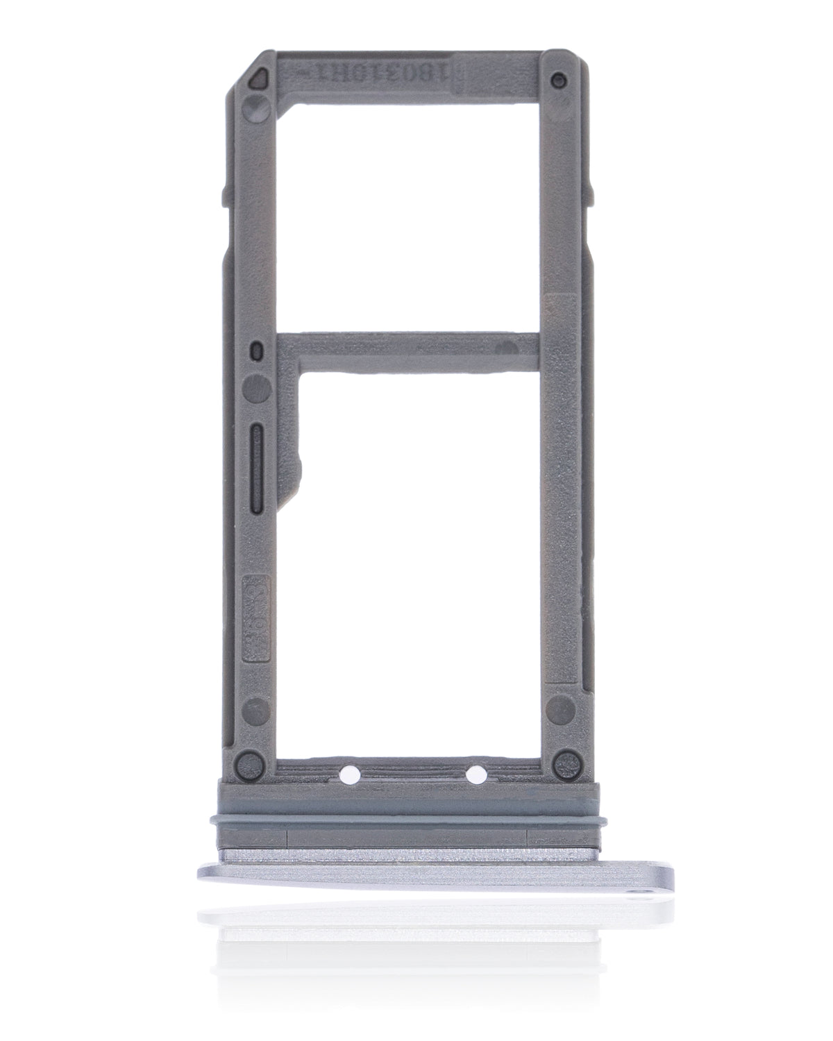 Dual Sim Card Tray Replacement Compatible For Samsung Galaxy S7 (Black Onyx)