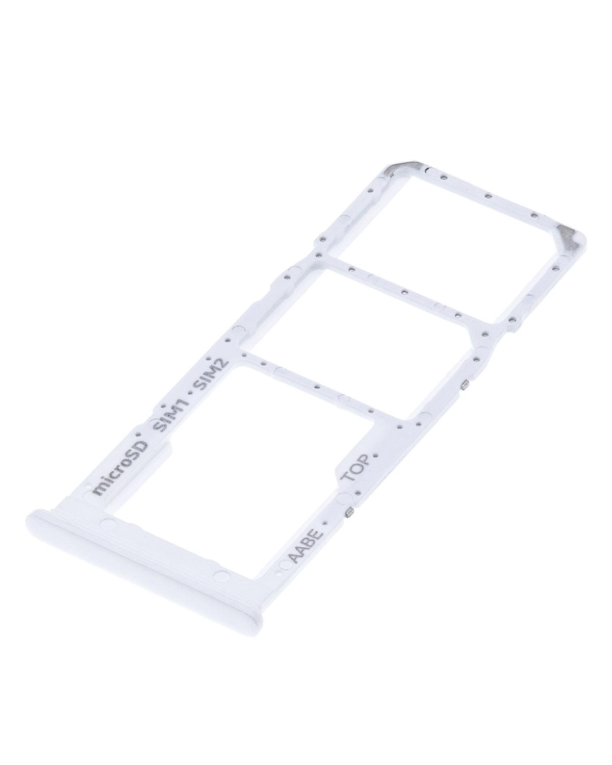 Dual Sim Card Tray Compatible For Samsung Galaxy A12 (A125 / 2020) (White)