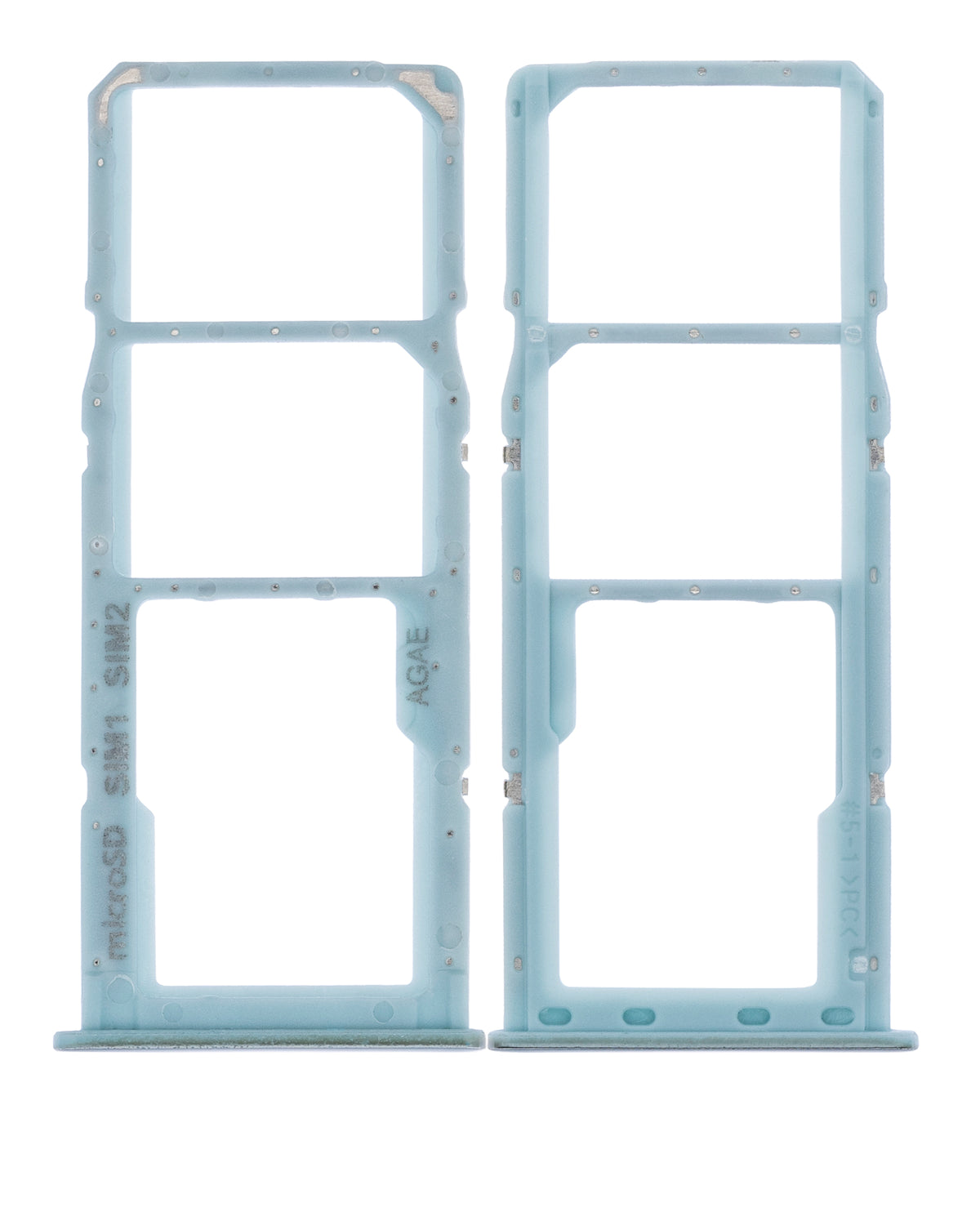 Dual Sim Card Tray Compatible For Samsung Galaxy A71 Replacement (A715 / 2020) (Green)