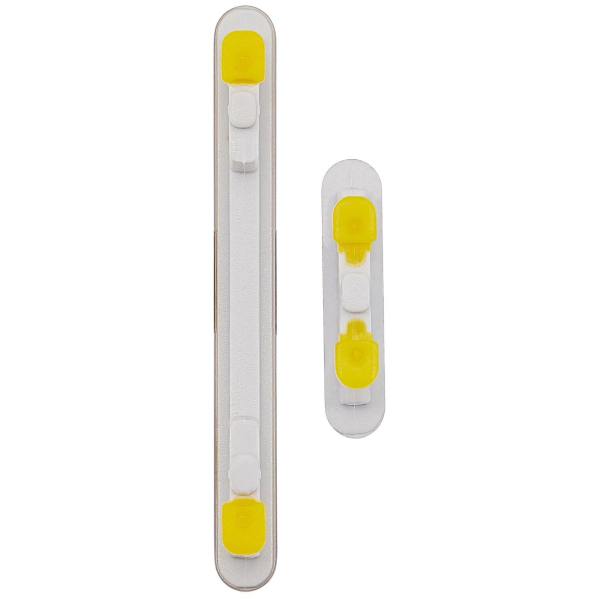 Replacement Hard Buttons (Power / Volume) Compatible For Samsung Galaxy A73 (A735 / 2022) (White)