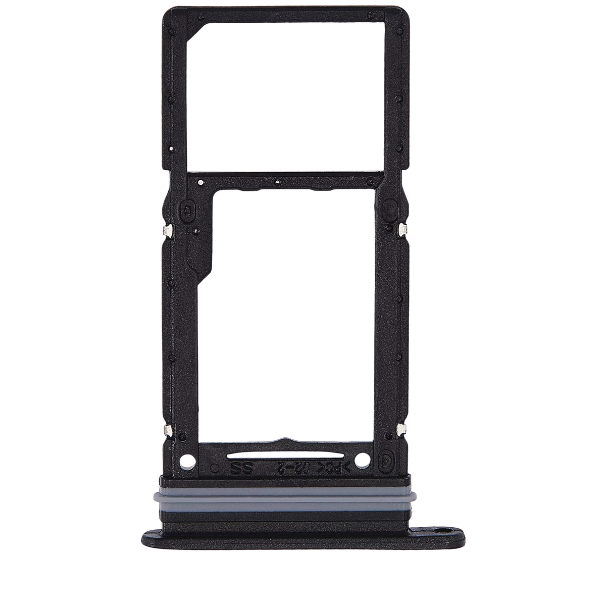 Single Sim Card Tray Compatible For Samsung Galaxy A33 5G (A336 / 2022) (Black)