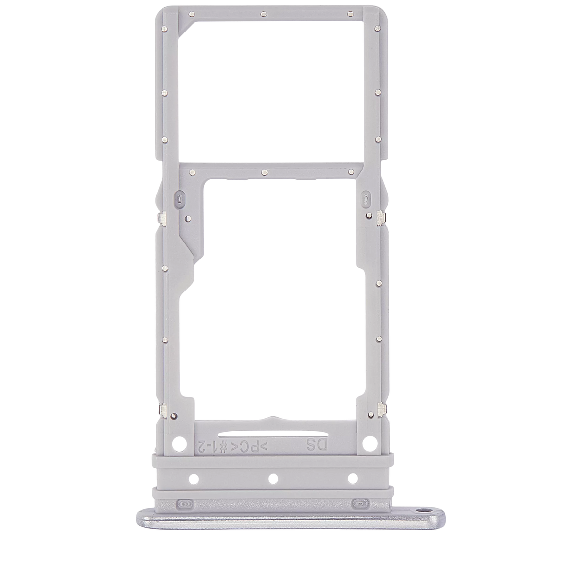 Dual Sim Card Tray Compatible For Samsung Galaxy A34 (A346 / 2023) (Silver)