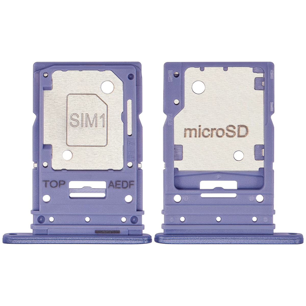 Sim Card Tray Compatible For Samsung Galaxy A54 5G Replacement (A546 / 2023) (Violet)