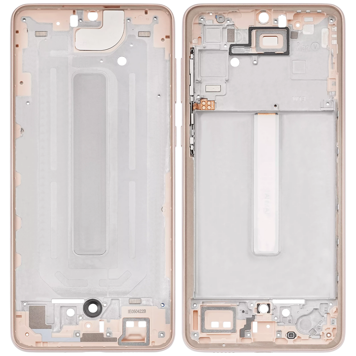 Mid-Frame Housing Compatible For Samsung Galaxy A33 5G (A336 / 2022) (Peach)