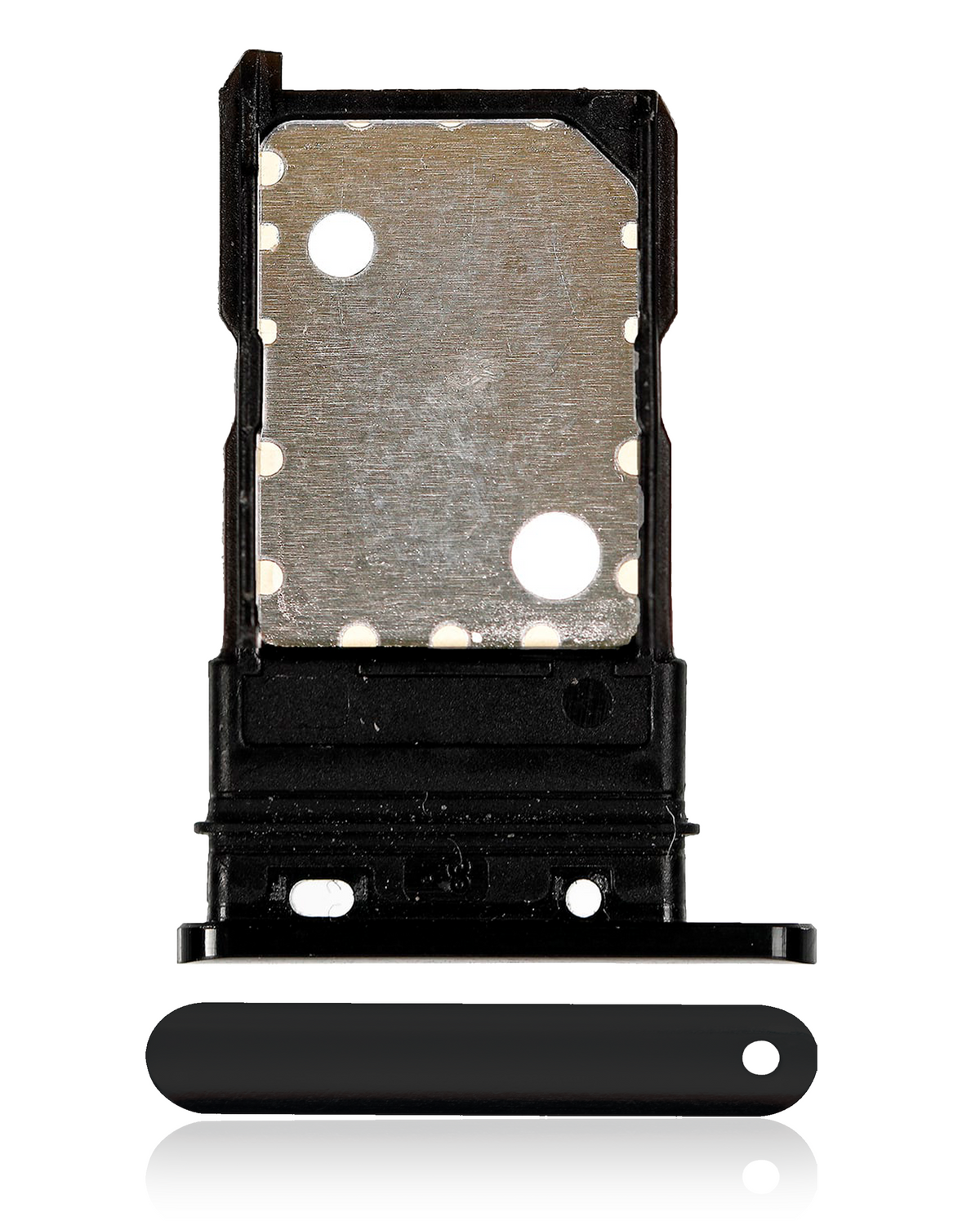Sim Card Tray Compatible For Google Pixel 3 Replacement (Just Black)