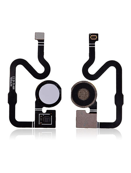 Replacement Fingerprint Sensor Flex Compatible For Google Pixel 3a (Genuine OEM) (Clearly White)