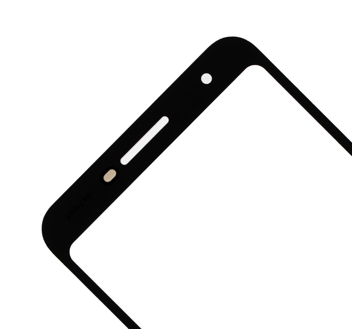 Front Glass Compatible For Google Pixel 3a Replacement (Just Black)