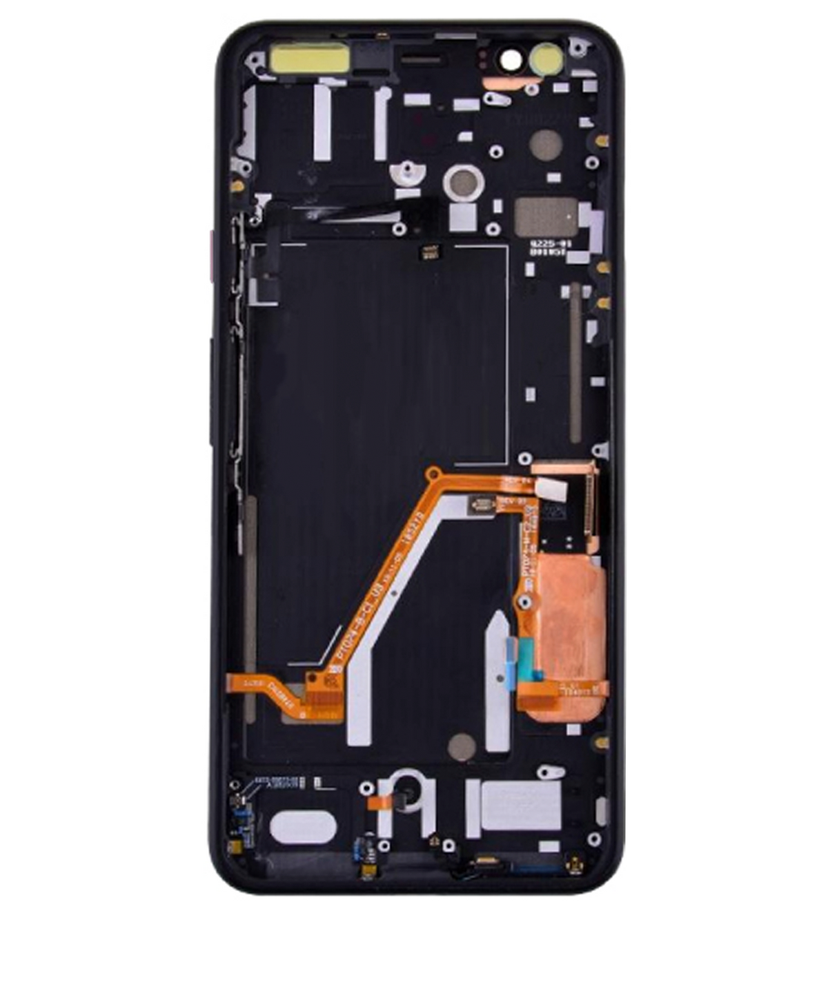 Replacement OLED Assembly With Frame Compatible For Google Pixel 4 XL (International Version) (Refurbished) (Pink Power Button)