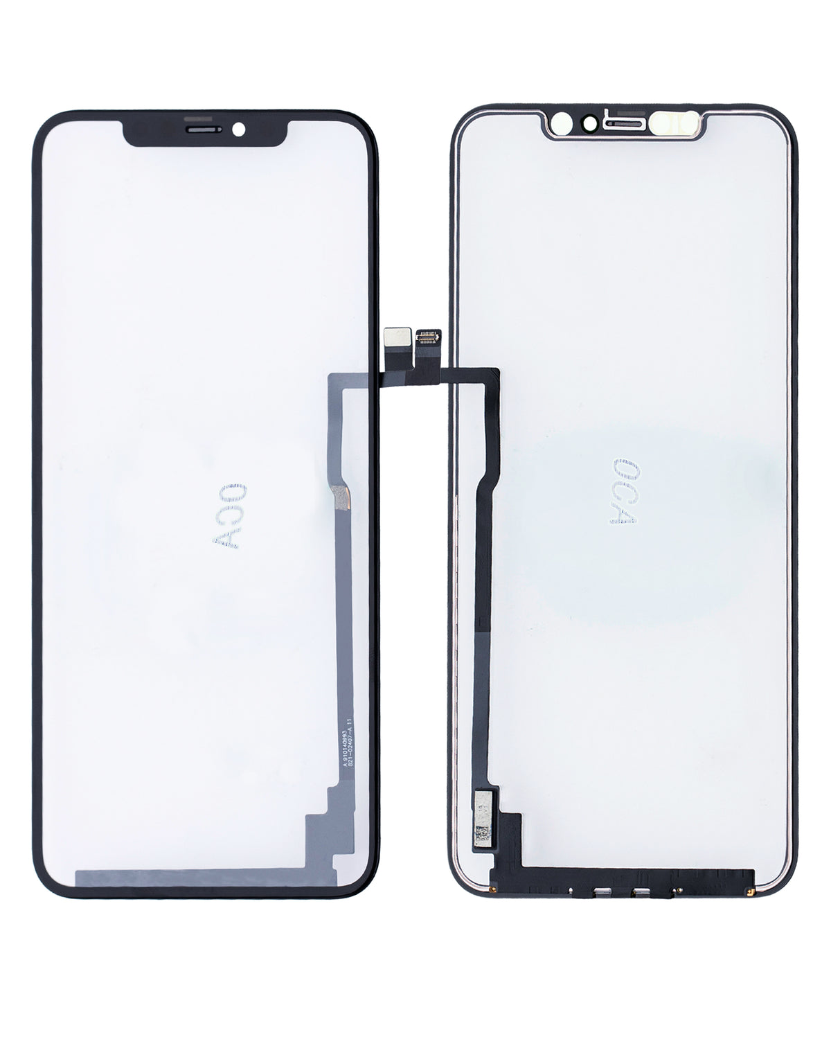 4 in 1 Long Flex (Digitizer Touch With Glass + OCA + Frame Pre-installed) Compatible For iPhone 11 Pro Max (OCA Master)