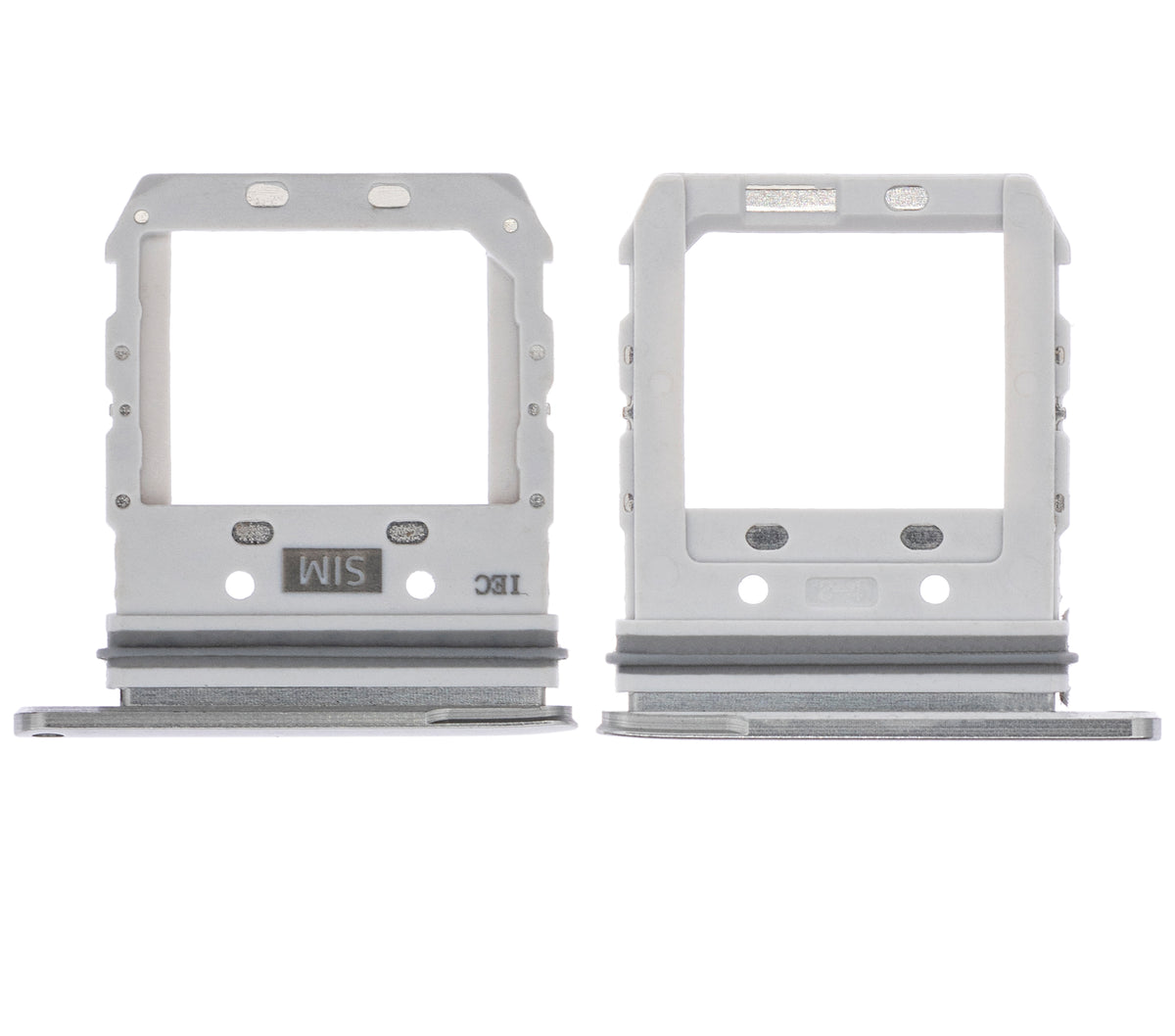 Single Sim Card Tray Replacement Compatible For Samsung Galaxy S10 5G (Crown Silver)