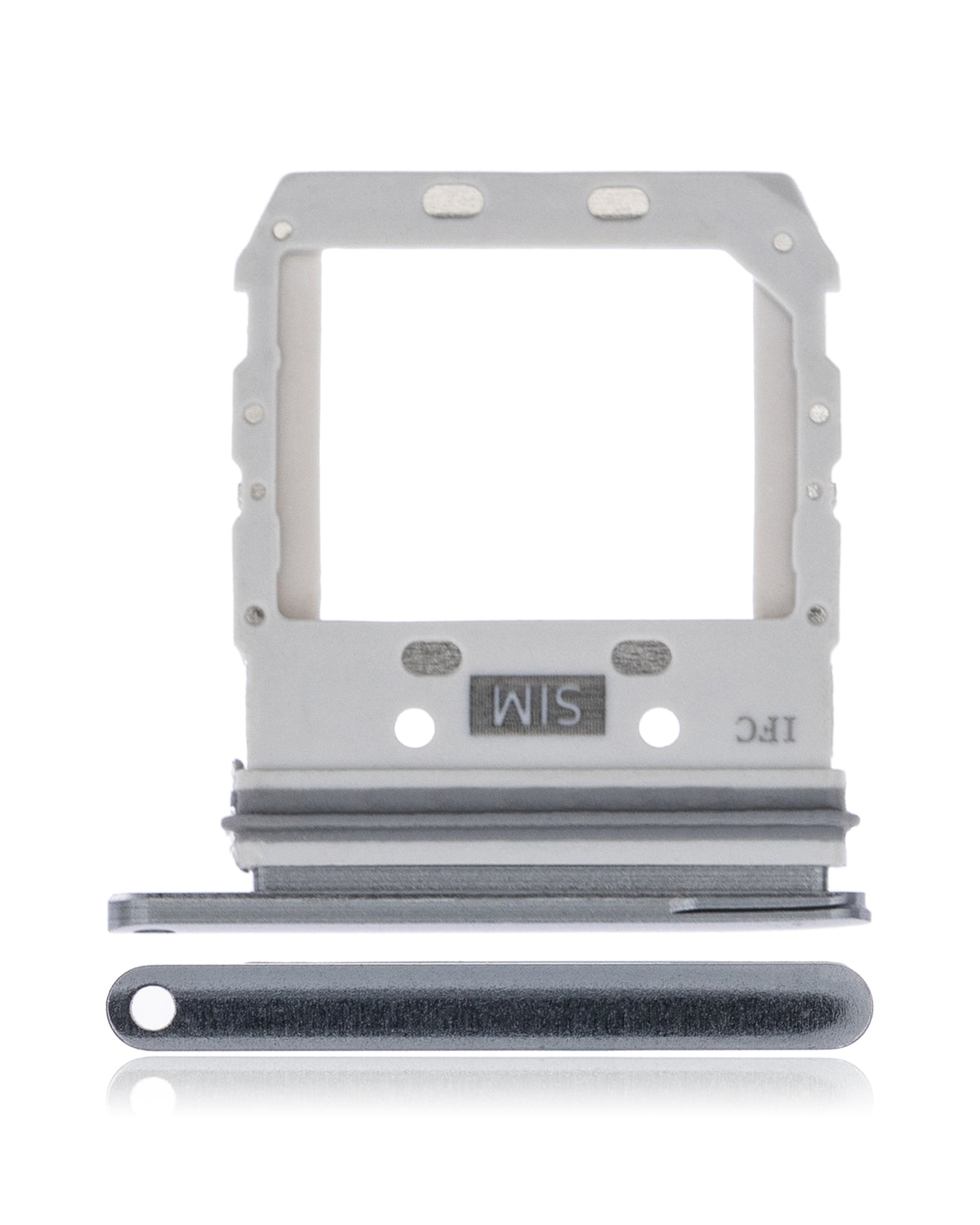 Single Sim Card Tray Compatible For Samsung Galaxy S10 5G Replacement by Macfactory.Store(Majestic Black)