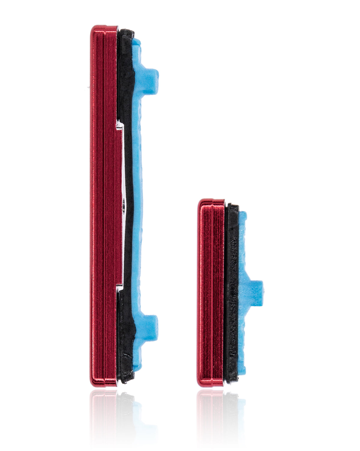 Replacement Hard Buttons (Power / Volume) Compatible For Samsung Galaxy Note 10 (Aura Red)