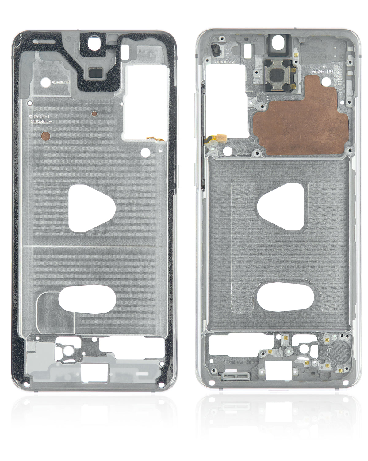 Mid-Frame Housing Compatible For Samsung Galaxy S20 4G Replacement (Cloud White)